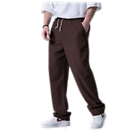 Bagi Keten Pantolon Kahve