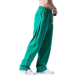 Owersize Keten Bagi Pantolon