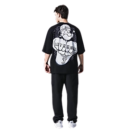 Owersize Dijital Baskı Temel Reis T-Shirt