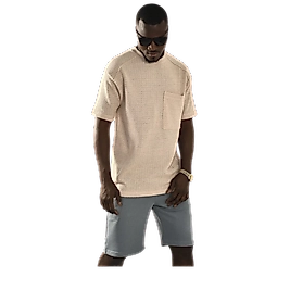 Sıfır Yaka Merserize T-Shirt