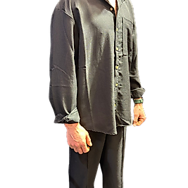 Gönlek Pantolon Erkek Keten Takım