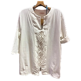 Bohem Nakışlı Buldan Gömlek