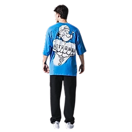 Owersize Dijital Baskı Temel Reis T-Shirt