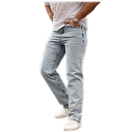 Bagi Pantolon Açık Mavi