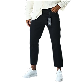 Boyfriend Erkek Kot Pantolon Siyah