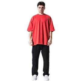 Basic %100 Pamuk Owersize T-Shirt